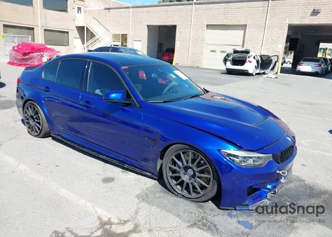 2018 BMW M3 Cs z USA, uszkodzony, nr VIN WBS8M9C59J5L71738